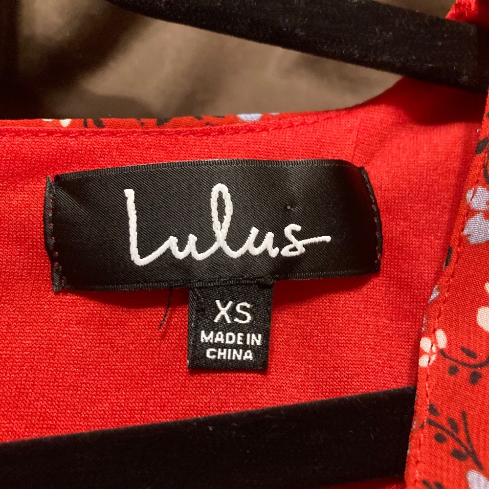 Lulus Red Dress - Picture 7 of 7